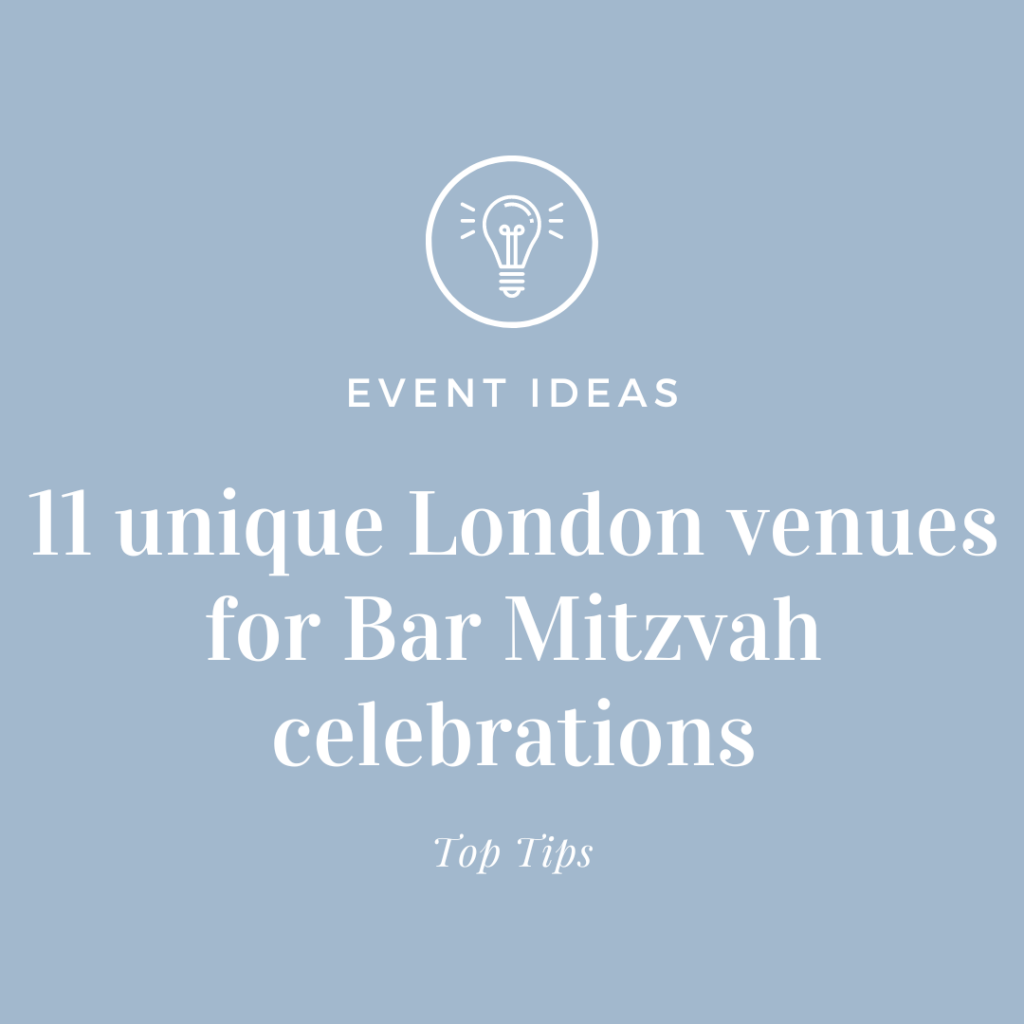 11 unique Bar Mitzvah venues