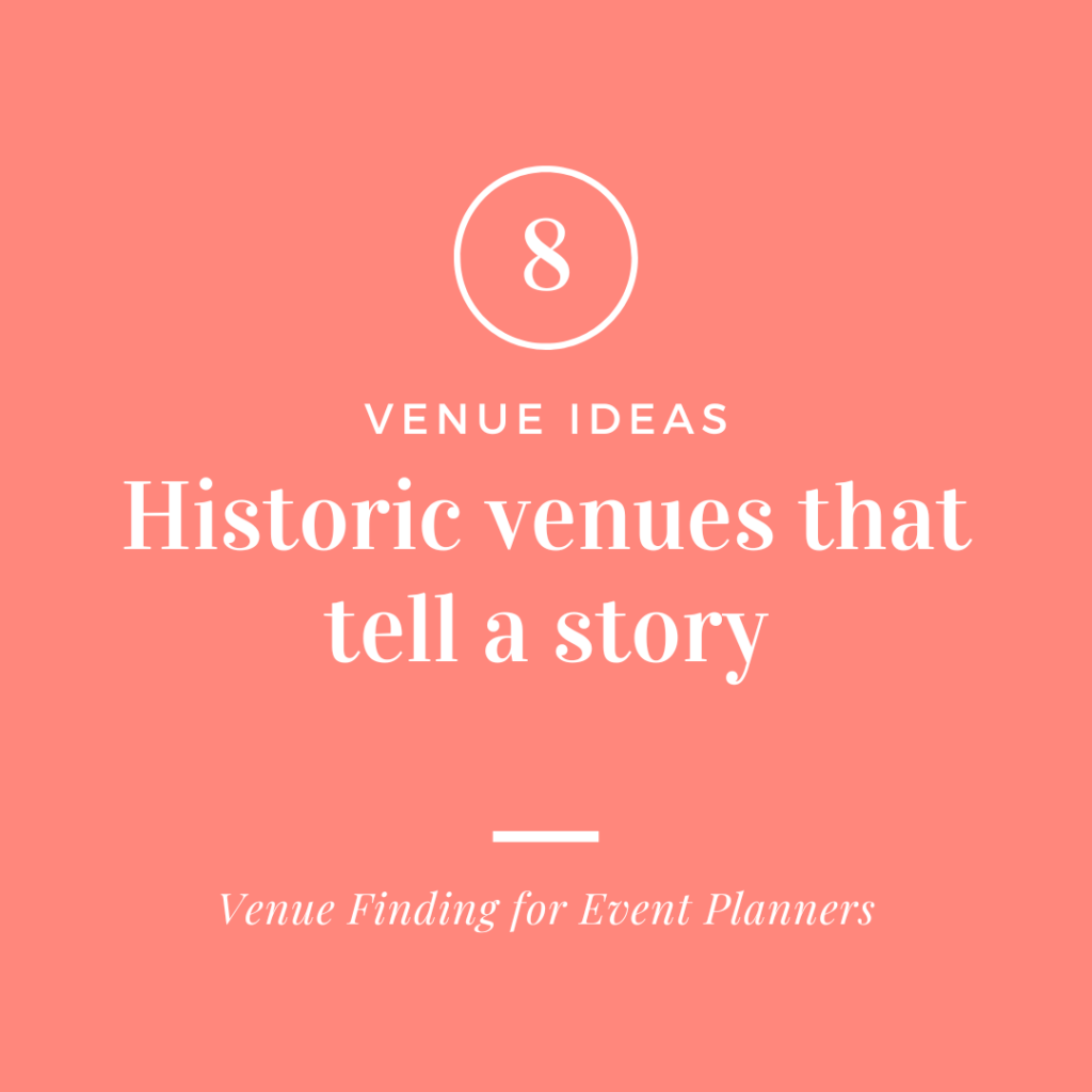 historic venues for events in London