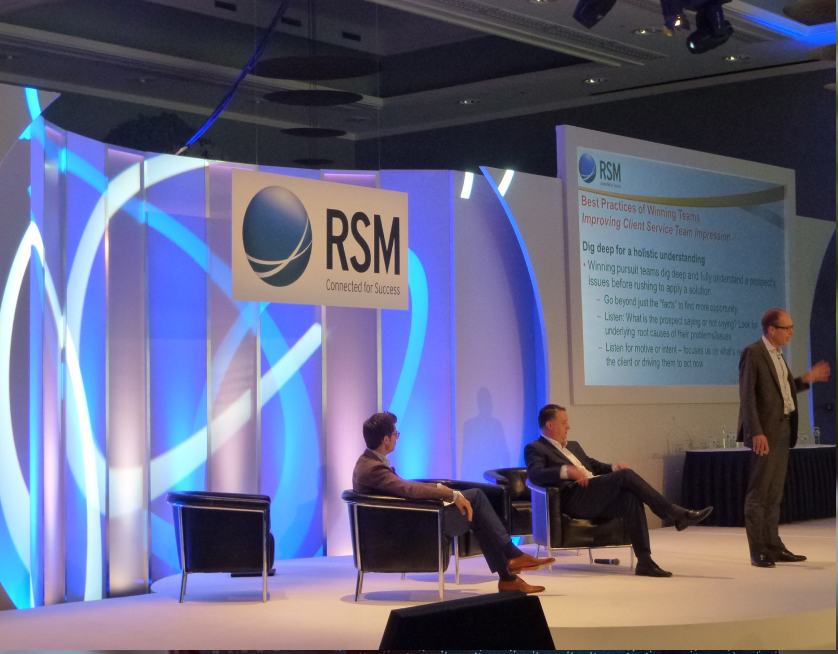 RSM corporate event by evolve