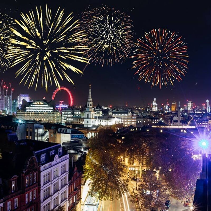 5 great venues to watch London's New Year Fireworks Evolve Events