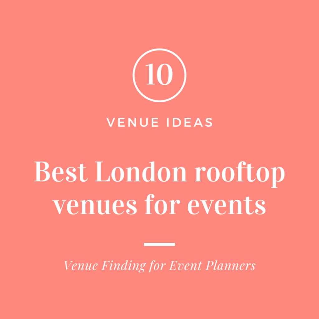 best rooftop venues london
