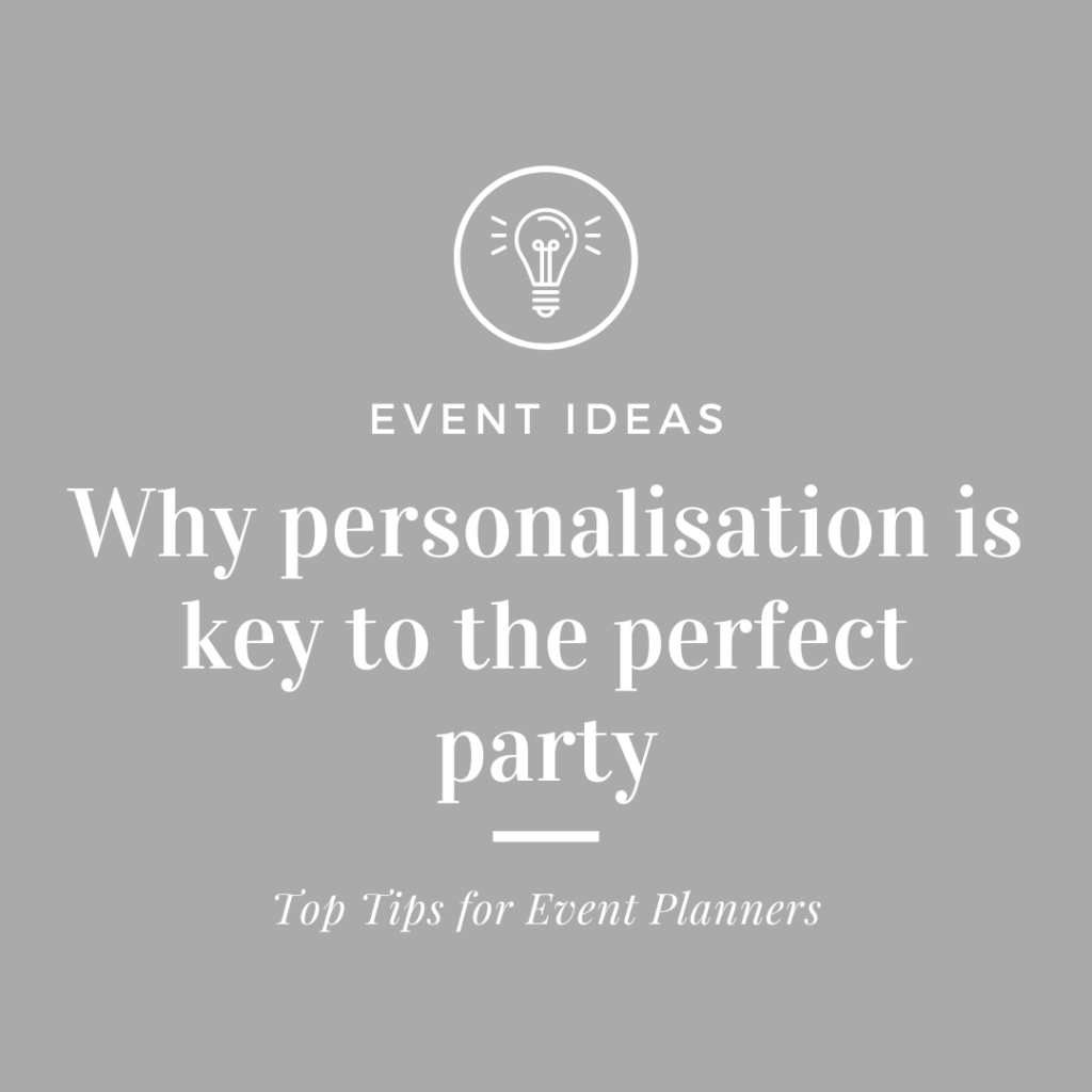 planning the perfect party