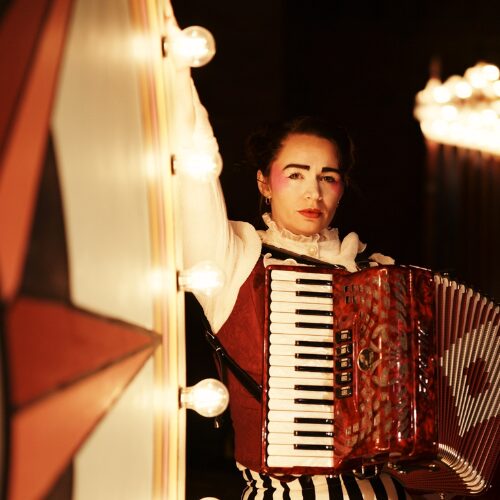 The Magicians Table Accordionist Ellis