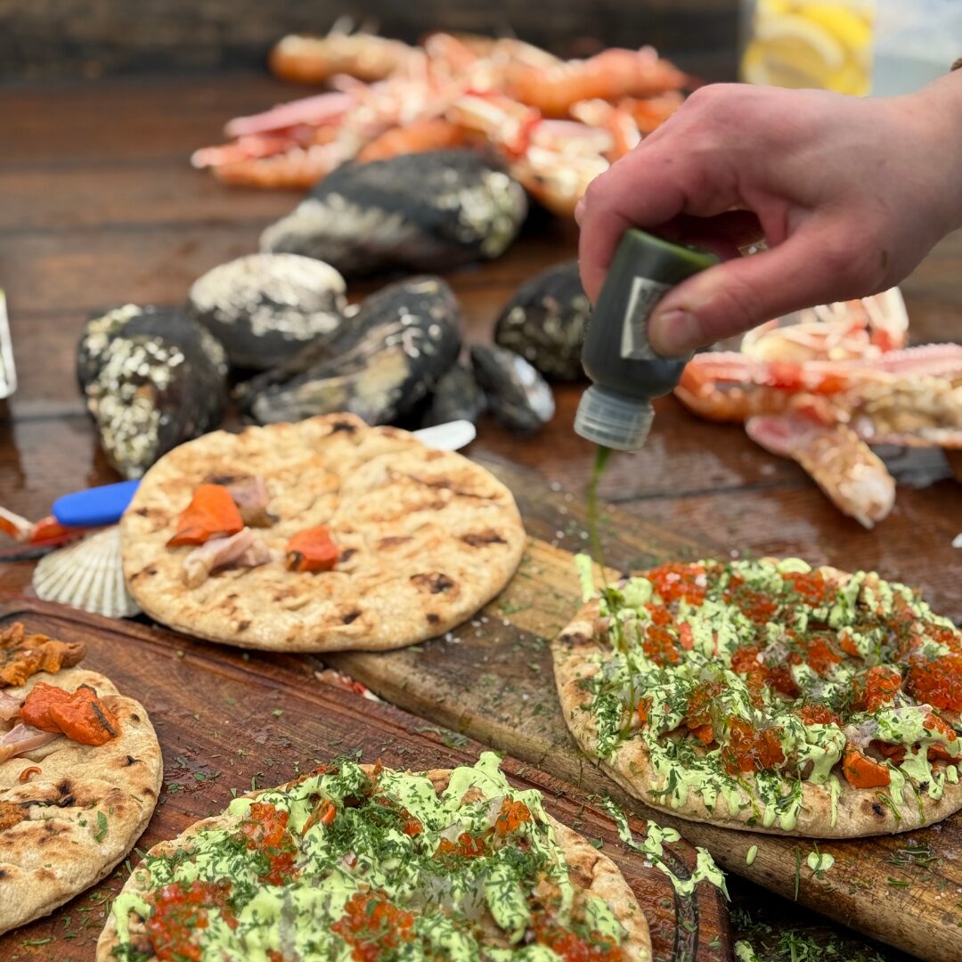 Faroe Islands Fish Pizza