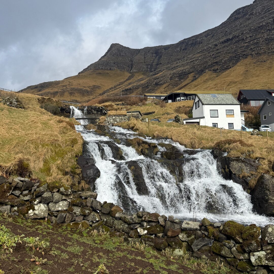 Waterfall Faroe Islands